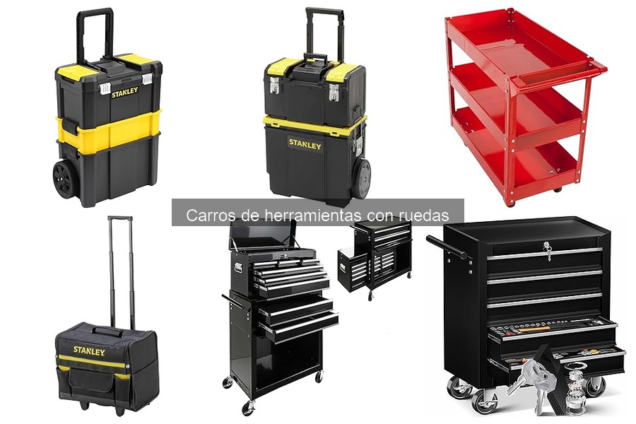 Mejores carros de herramientas con ruedas para profesionales