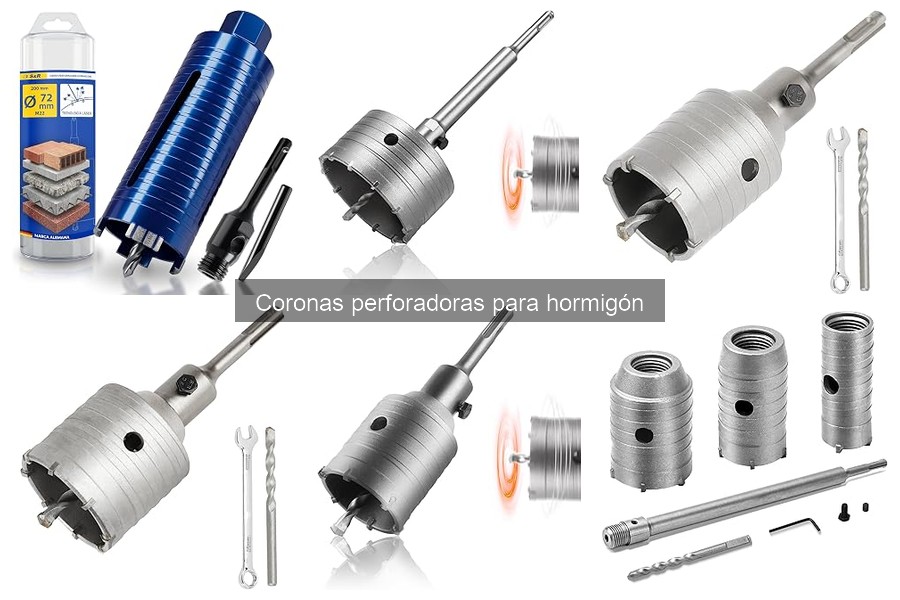 Mejores coronas perforadoras para hormigón: comparativa 2023