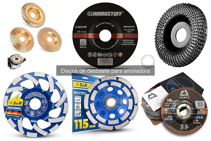 Mejores discos de desbaste para bricolaje: comparativa 2023