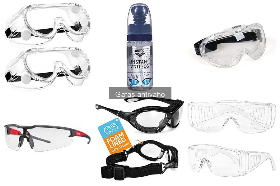 Mejores gafas antivaho para deportes: opciones y recomendaciones