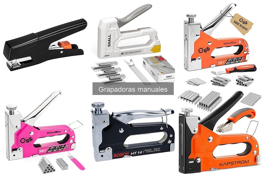 Mejores Grapadoras Manuales para Bricolaje en 2023