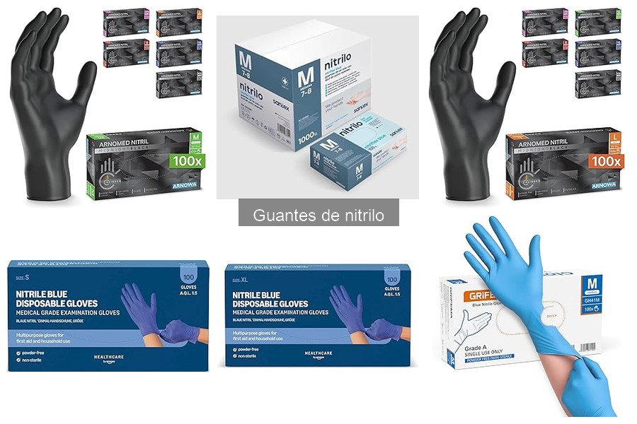 Mejores guantes de nitrilo para bricolaje: comparativa 2023