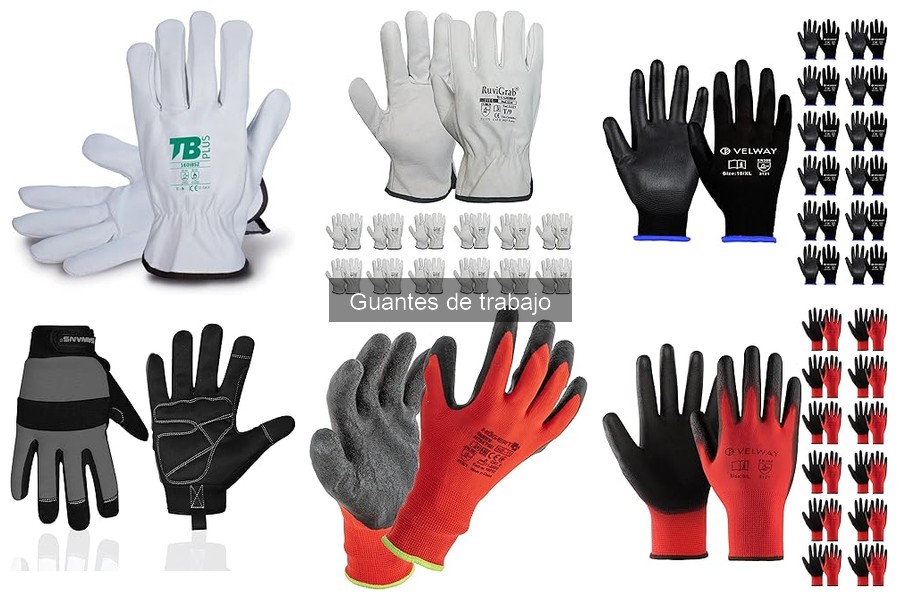 Mejores guantes de trabajo para construcción en 2023
