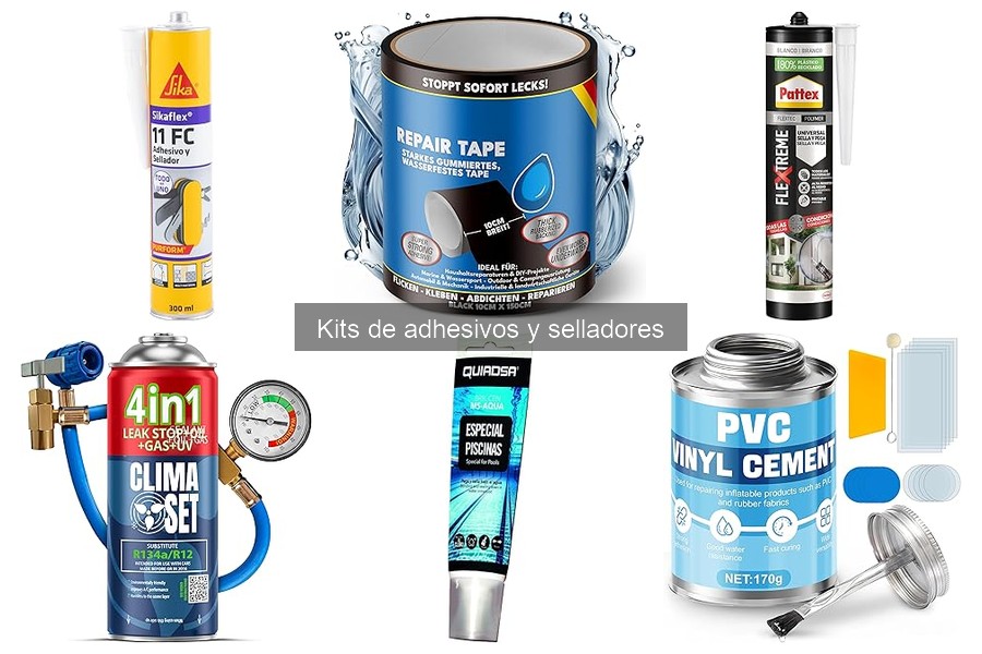Mejores Kits de Adhesivos y Selladores para Bricolaje en Casa