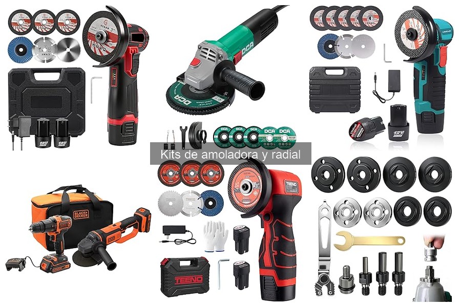 Mejores kits de amoladora y radial para principiantes