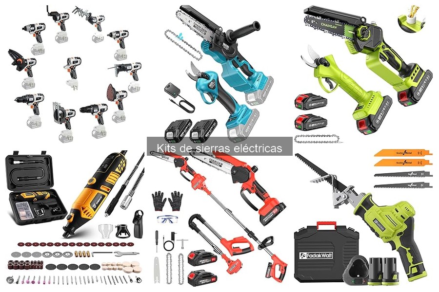 Mejores Kits de Sierras Eléctricas para Bricolaje