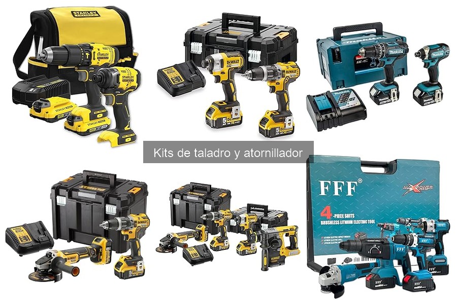 Mejores kits de taladro y atornillador para principiantes