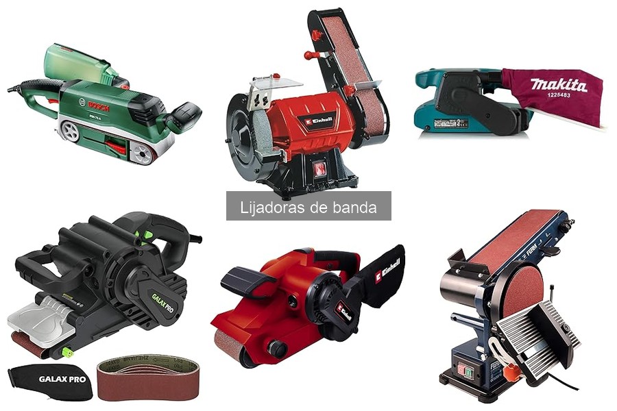 Mejores lijadoras de banda para principiantes en bricolaje