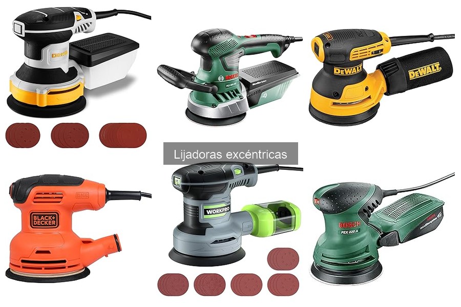 Mejores lijadoras excéntricas para bricolaje en 2023