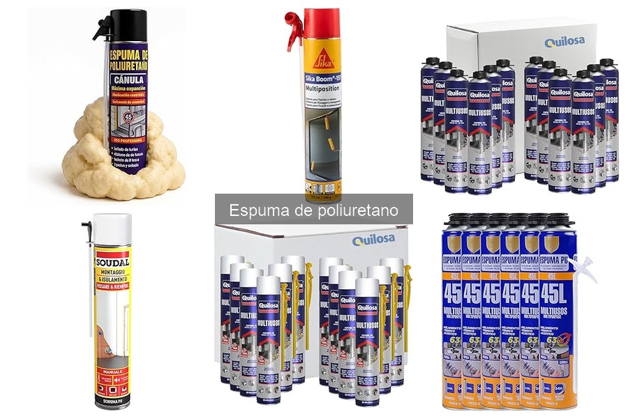 Mejores marcas de espuma de poliuretano: comparativa y opiniones