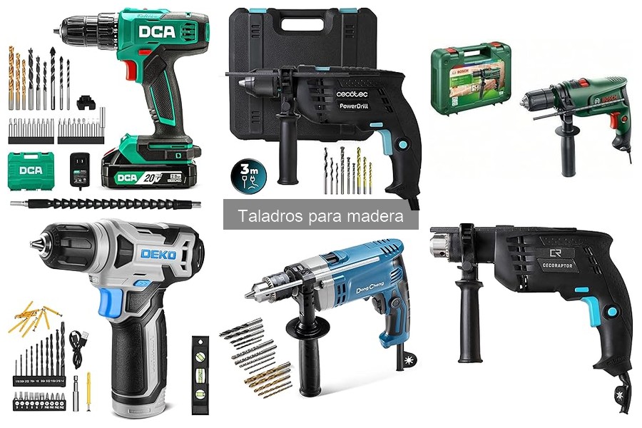Mejores marcas de taladros para madera en 2023