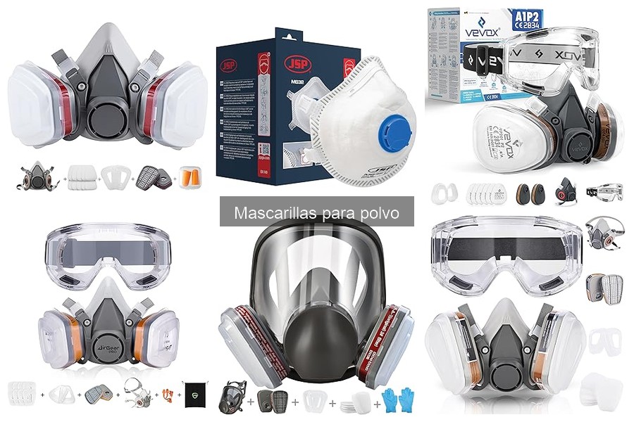 Mejores mascarillas para polvo domésticas: comparativa 2023