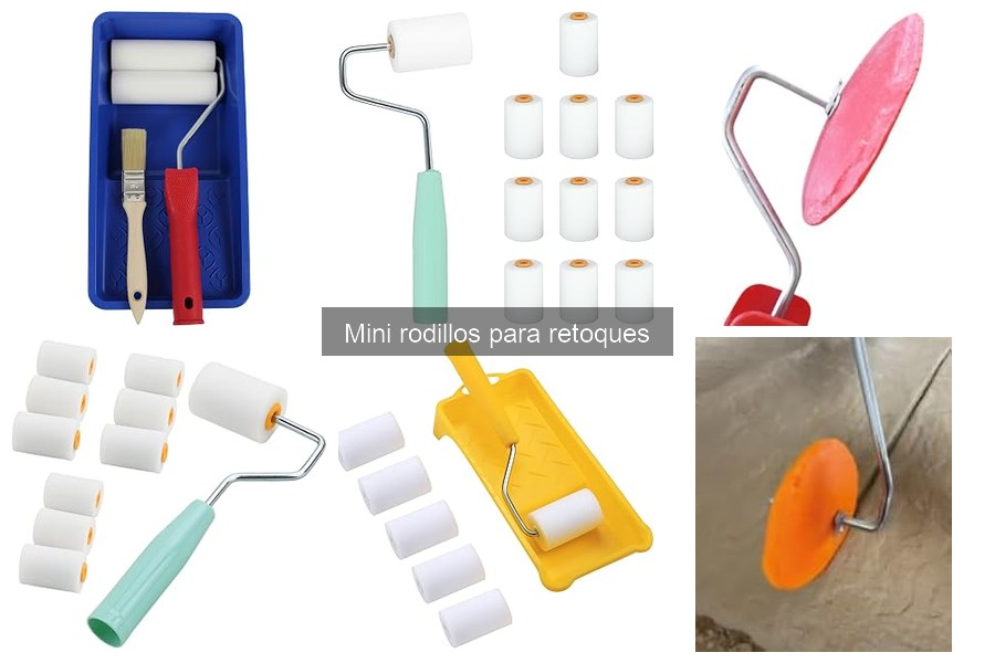 Mejores mini rodillos para retoques en proyectos domésticos