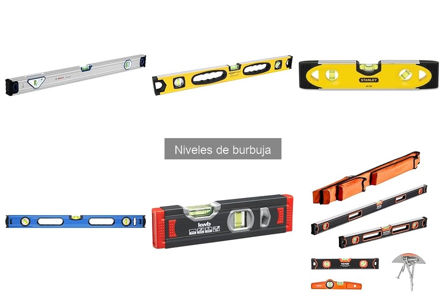 Mejores niveles de burbuja para profesionales: Comparativa 2023
