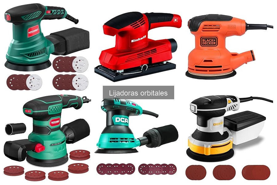 Mejores ofertas de lijadoras orbitales en Amazon