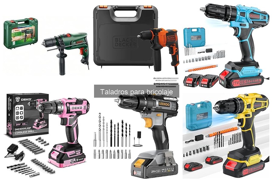 Mejores ofertas en taladros: ¡no te las pierdas!