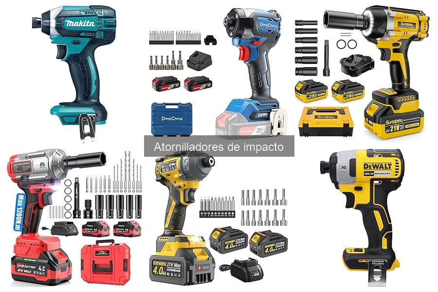 Mejores ofertas y precios de atornilladores de impacto 2023