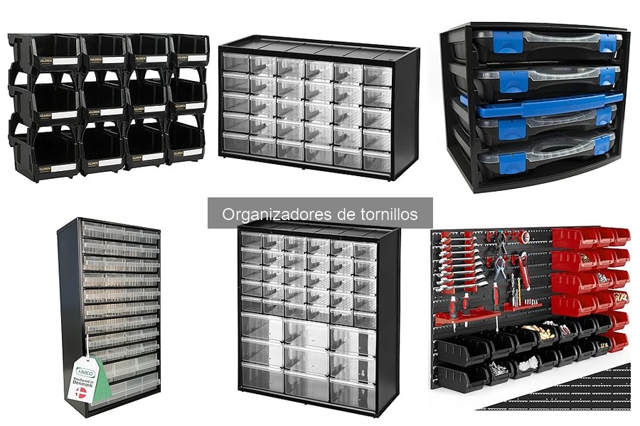 Mejores organizadores de tornillos para bricolaje en 2023
