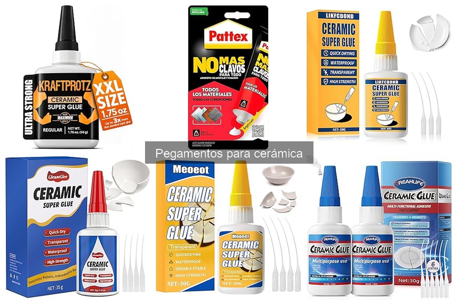 ** Mejores pegamentos para cerámica artística: guía de selección