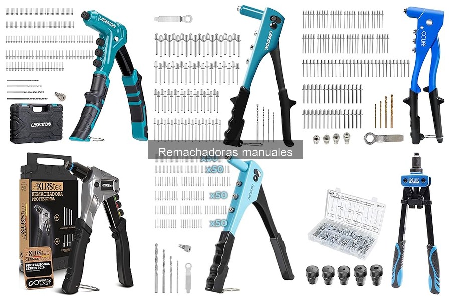 Mejores remachadoras manuales para bricolaje en 2023