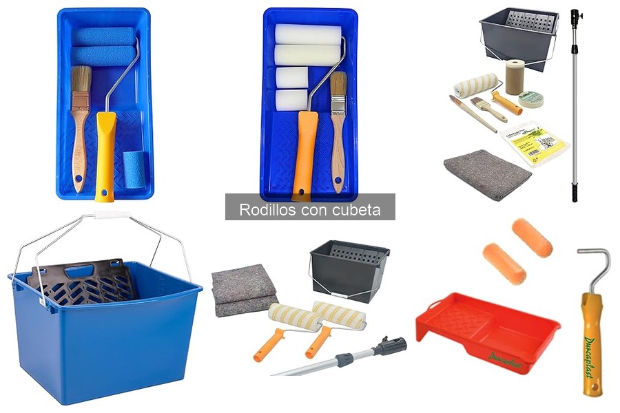 Mejores rodillos con cubeta para bricolaje: comparativa 2023