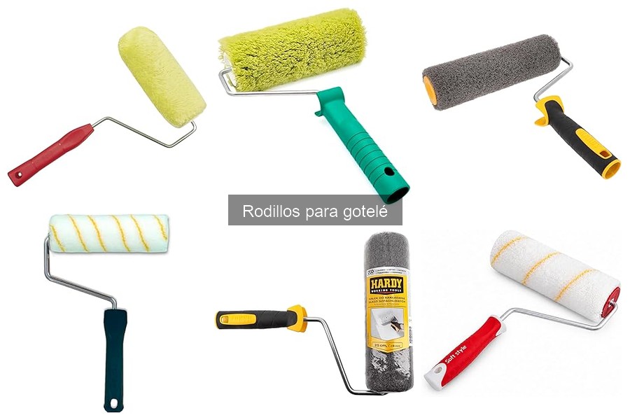 Mejores rodillos para gotelé según opiniones de usuarios