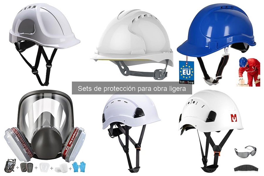 Mejores sets de protección para obras ligeras según tipo de trabajo
