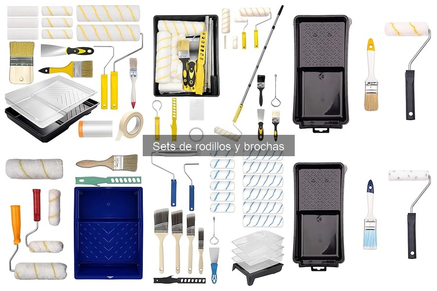 Mejores sets de rodillos y brochas para principiantes