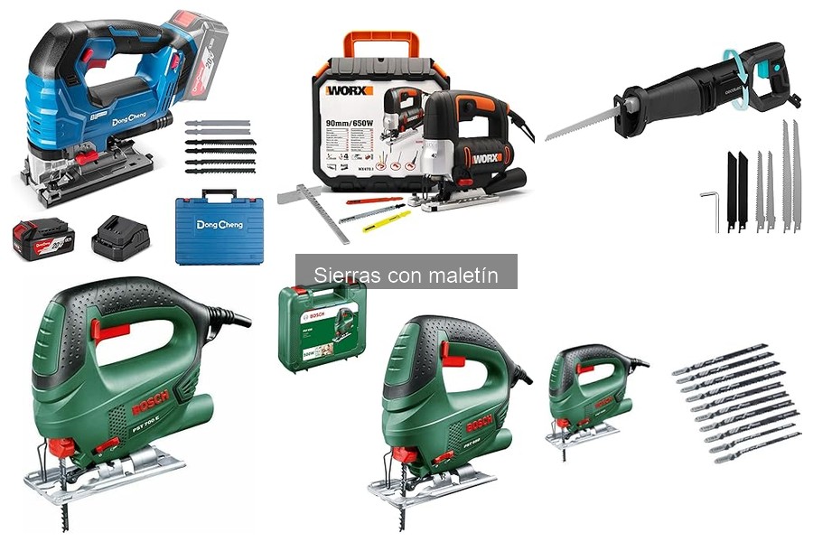 Mejores sierras con maletín para uso doméstico en 2023