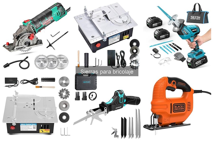 Mejores Sierras para Bricolaje: Guía para Principiantes