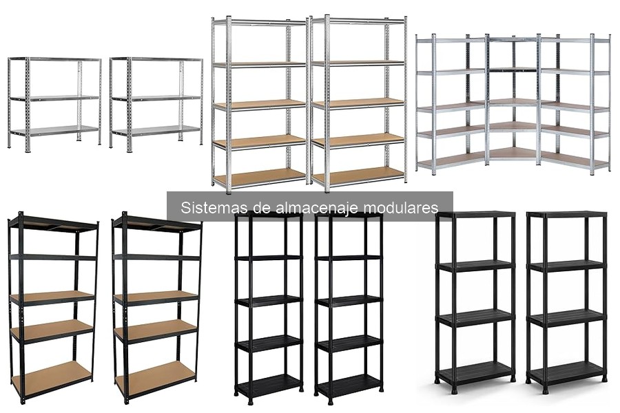 Mejores sistemas de almacenaje modulares para garajes