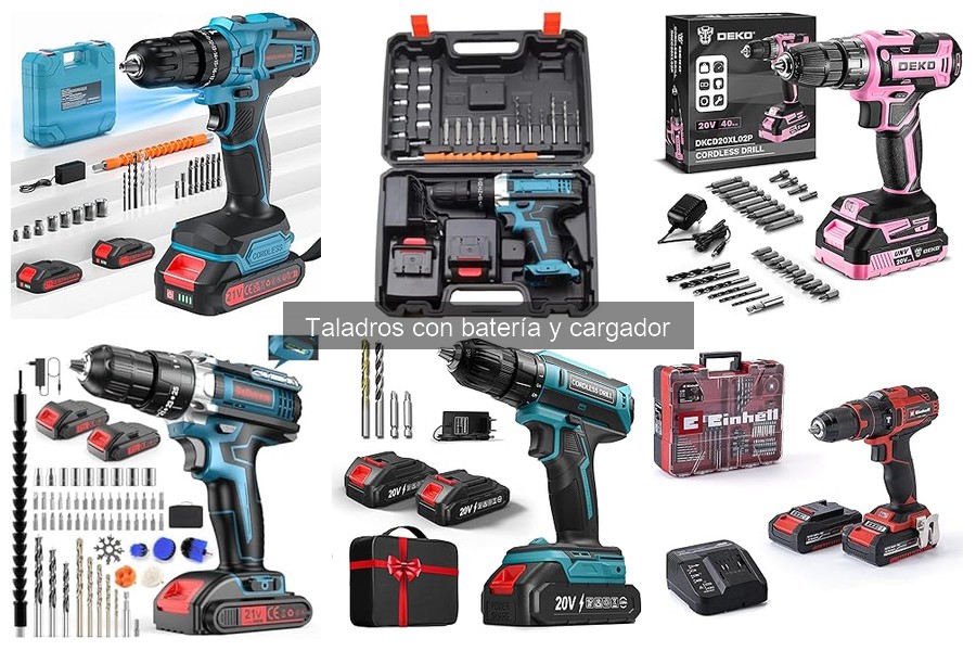 Mejores taladros a batería para bricolaje en casa 2023