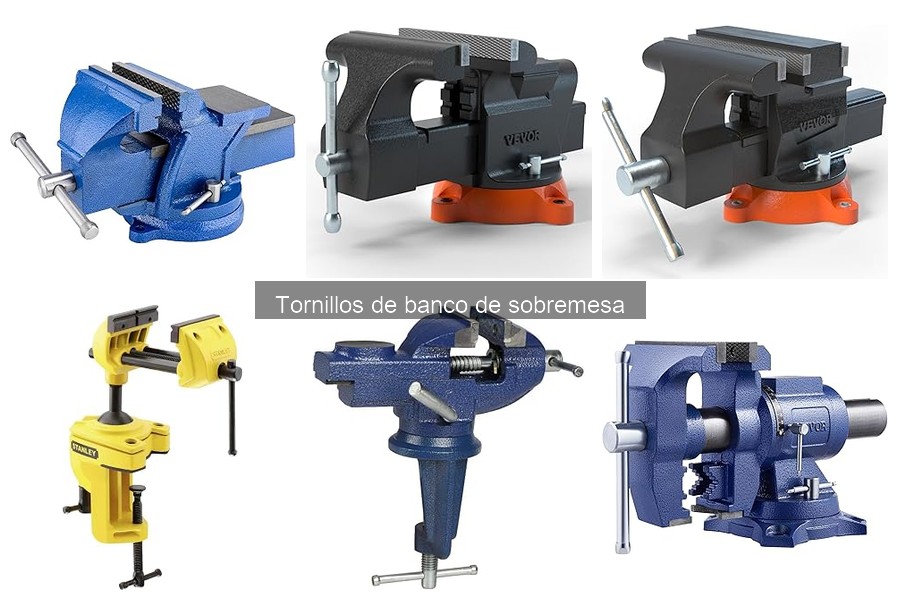 Mejores tornillos de banco de sobremesa para bricolaje 2023