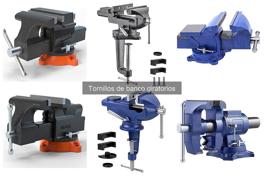 Mejores tornillos de banco giratorios para bricolaje en 2023