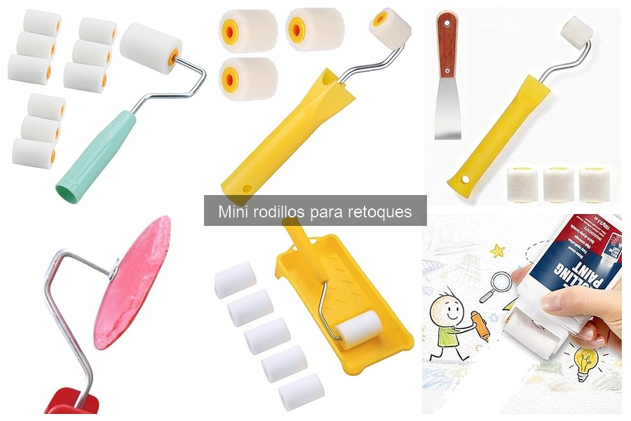 Mini rodillos para retoques: ¿Qué son y para qué sirven?