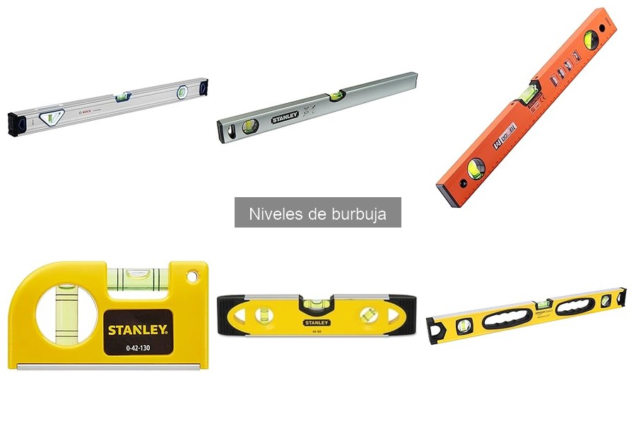 Niveles de burbuja imprescindibles para bricoladores