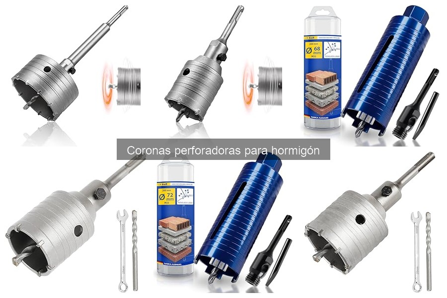 Ofertas y Descuentos en Coronas Perforadoras para Hormigón