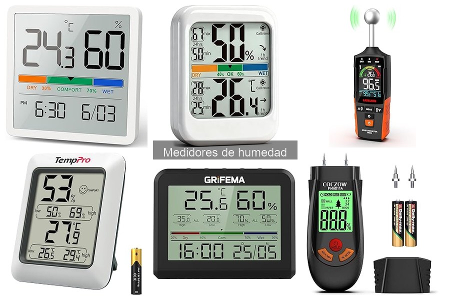 Ofertas y descuentos en medidores de humedad disponibles