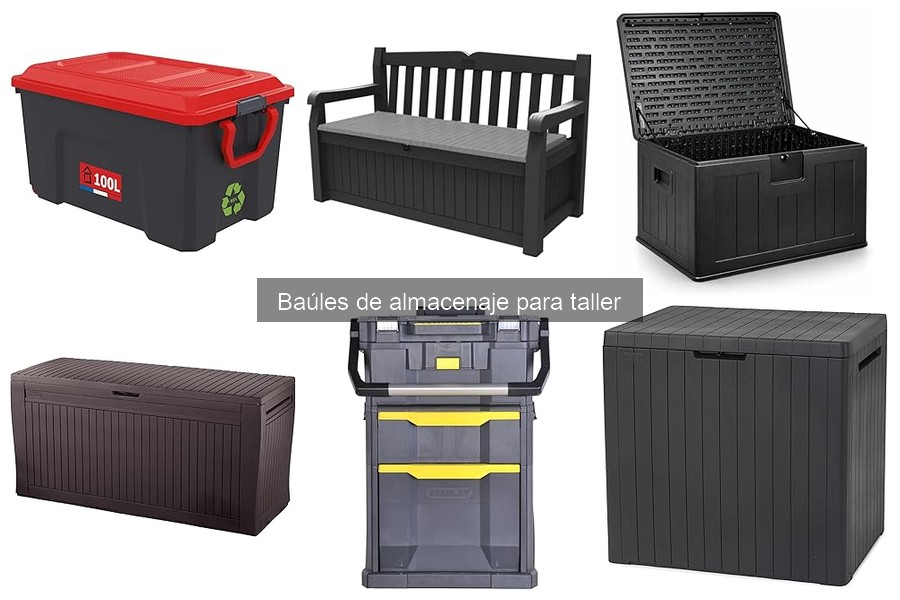Ofertas y precios de baúles de almacenaje para taller