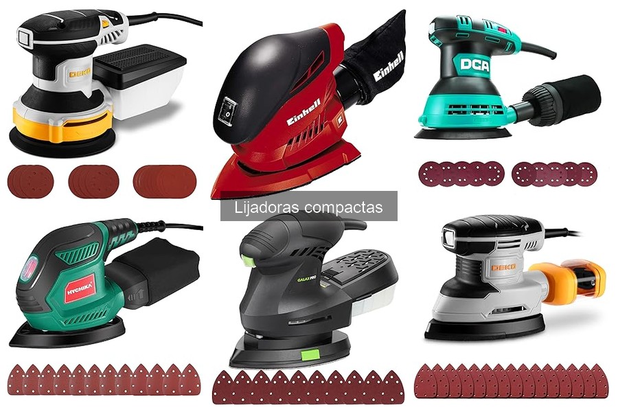 Ofertas y precios de lijadoras compactas: ¡compra ya!