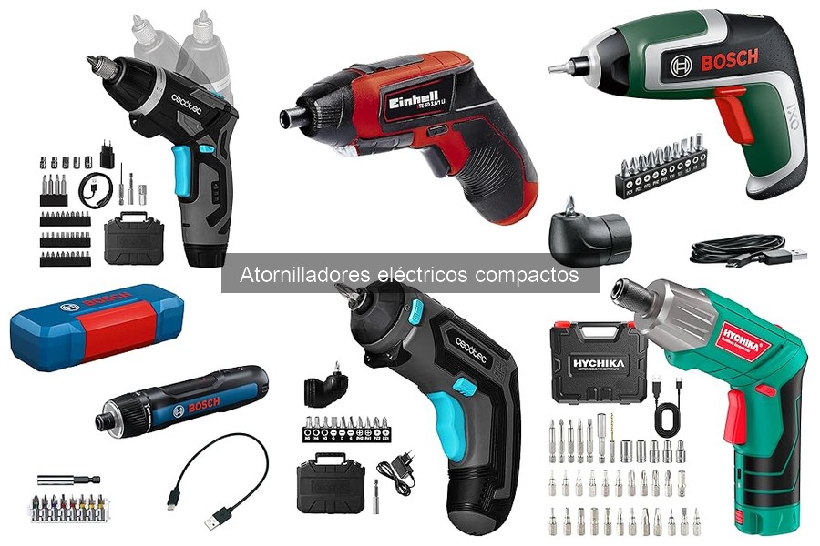 Opiniones sobre Atornilladores Eléctricos Compactos