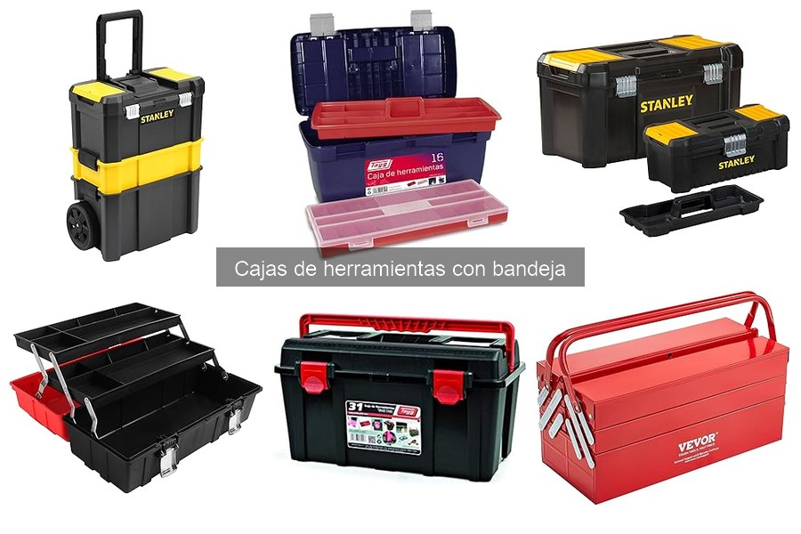 Opiniones sobre Cajas de Herramientas con Bandeja