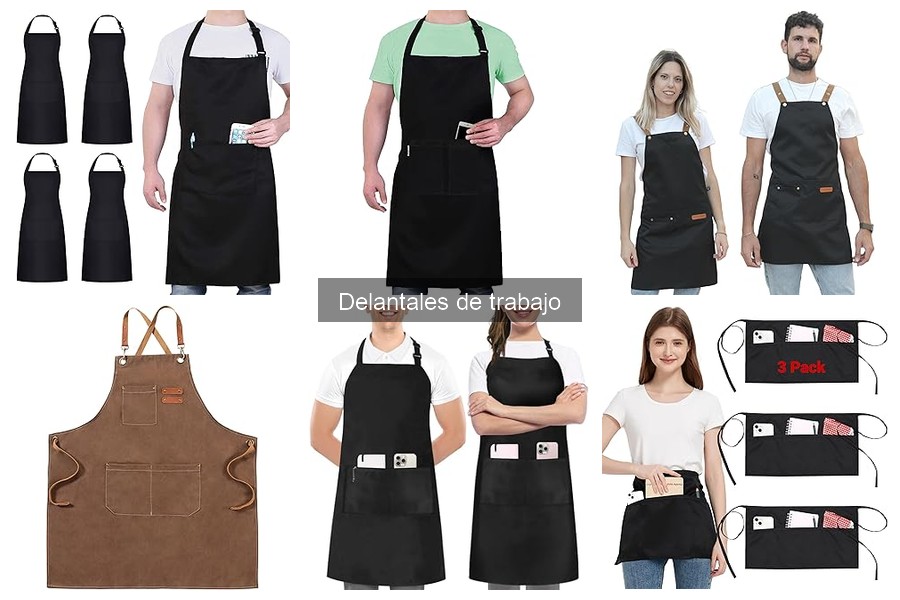 Opiniones sobre delantales de trabajo populares