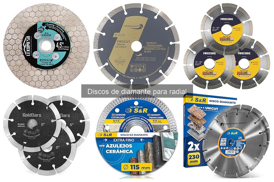 Opiniones sobre discos de diamante más populares para radial
