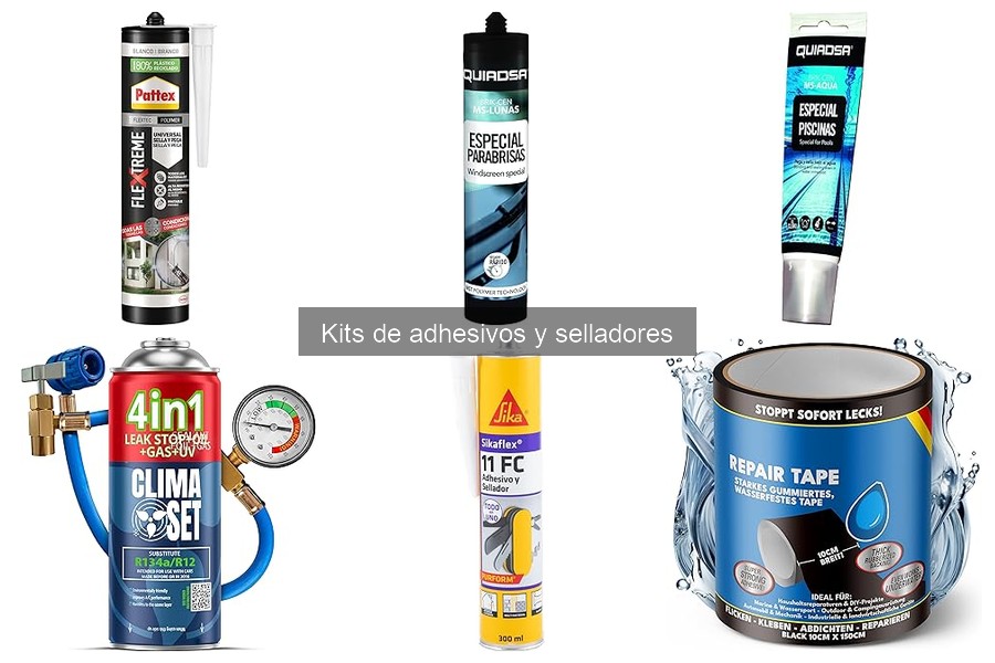 Opiniones sobre Kits de Adhesivos y Selladores: ¿Cuál Elegir?