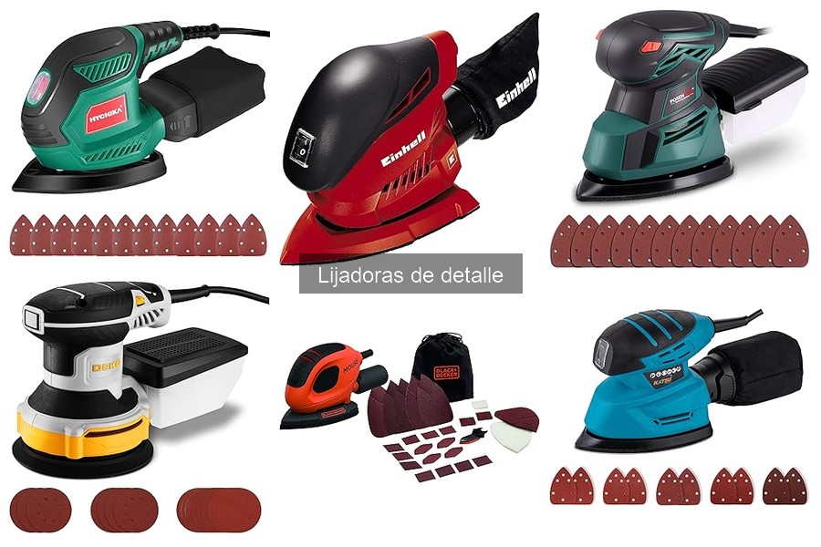 Opiniones y reseñas de lijadoras de detalle populares