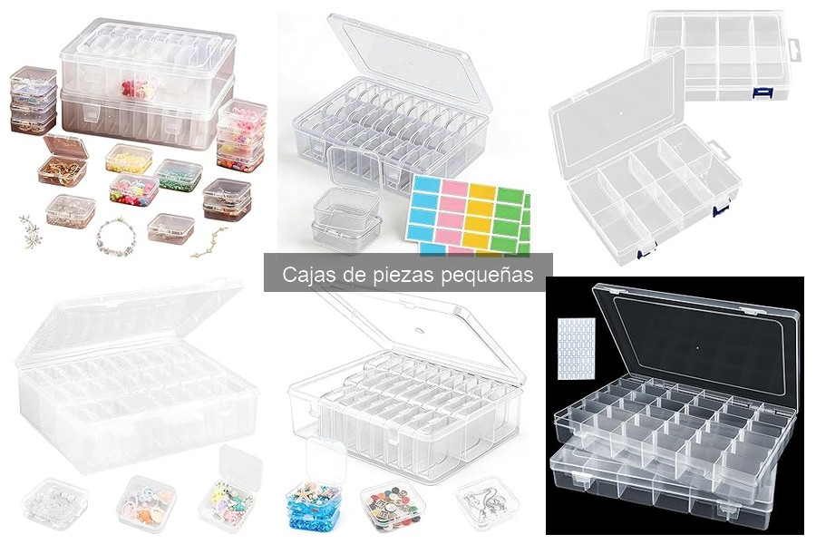 Organiza tus herramientas: ideas para cajas de piezas pequeñas