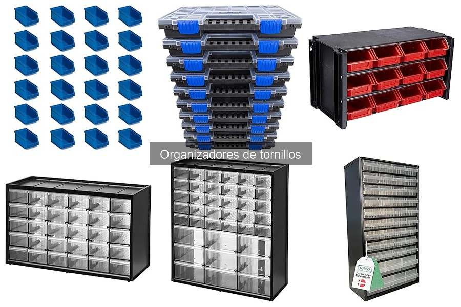 Organizador de tornillos: Profesionales vs. Aficionados