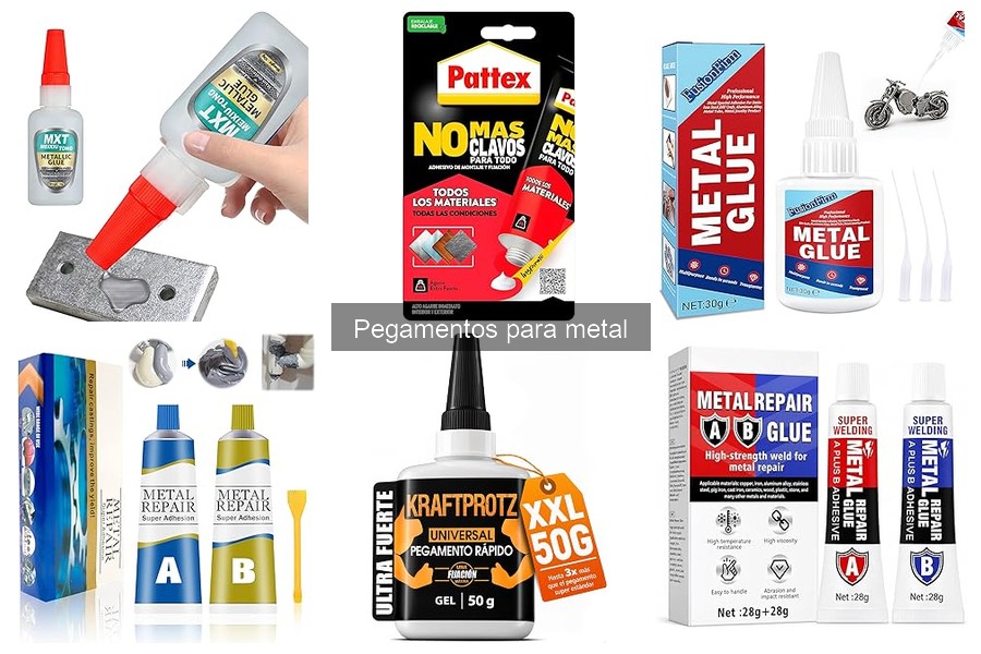 Pegamentos para metal resistentes al agua: las mejores opciones
