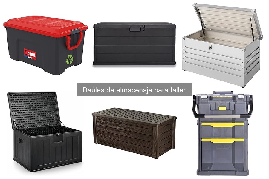 Personaliza tu baúl de almacenaje para taller: tips creativos